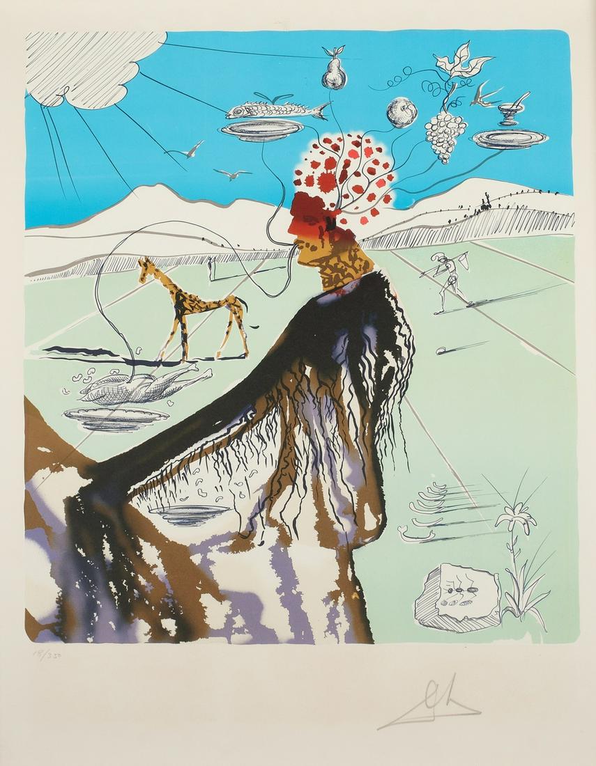 δ Salvador Dalí (1904-1989)  The Earth Goddess ou Le Restaurateur (Field 80-5, see M&L (1 of 1)