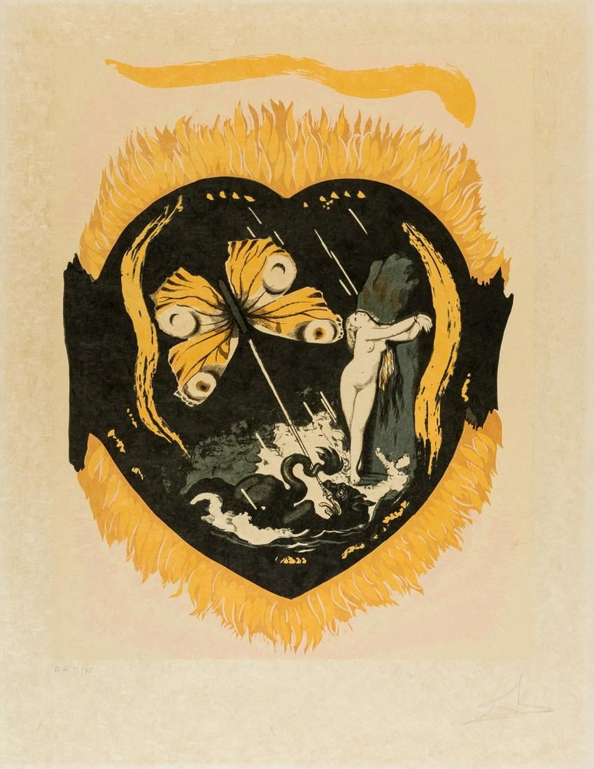 δ Salvador Dalí (1904-1989)  Le Triomphe, from Triumph of Love (Field 78-4-A; M&L1539d) (1 of 1)