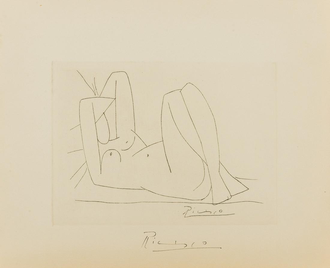 δ Pablo Picasso (1881-1973) after. Illustration from Amitiés de Montmartre (1 of 1)