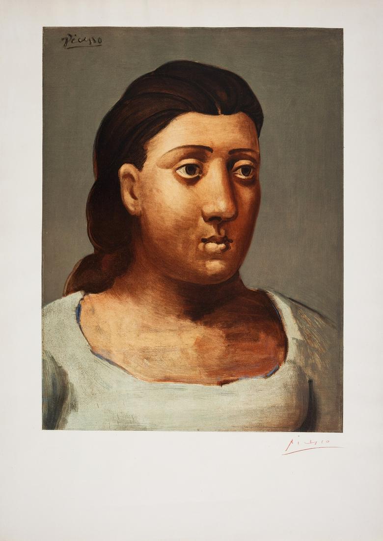 ** δ Pablo Picasso (1881-1973) after.  Femme en Buste (see Czwiklitzer 103) (1 of 1)