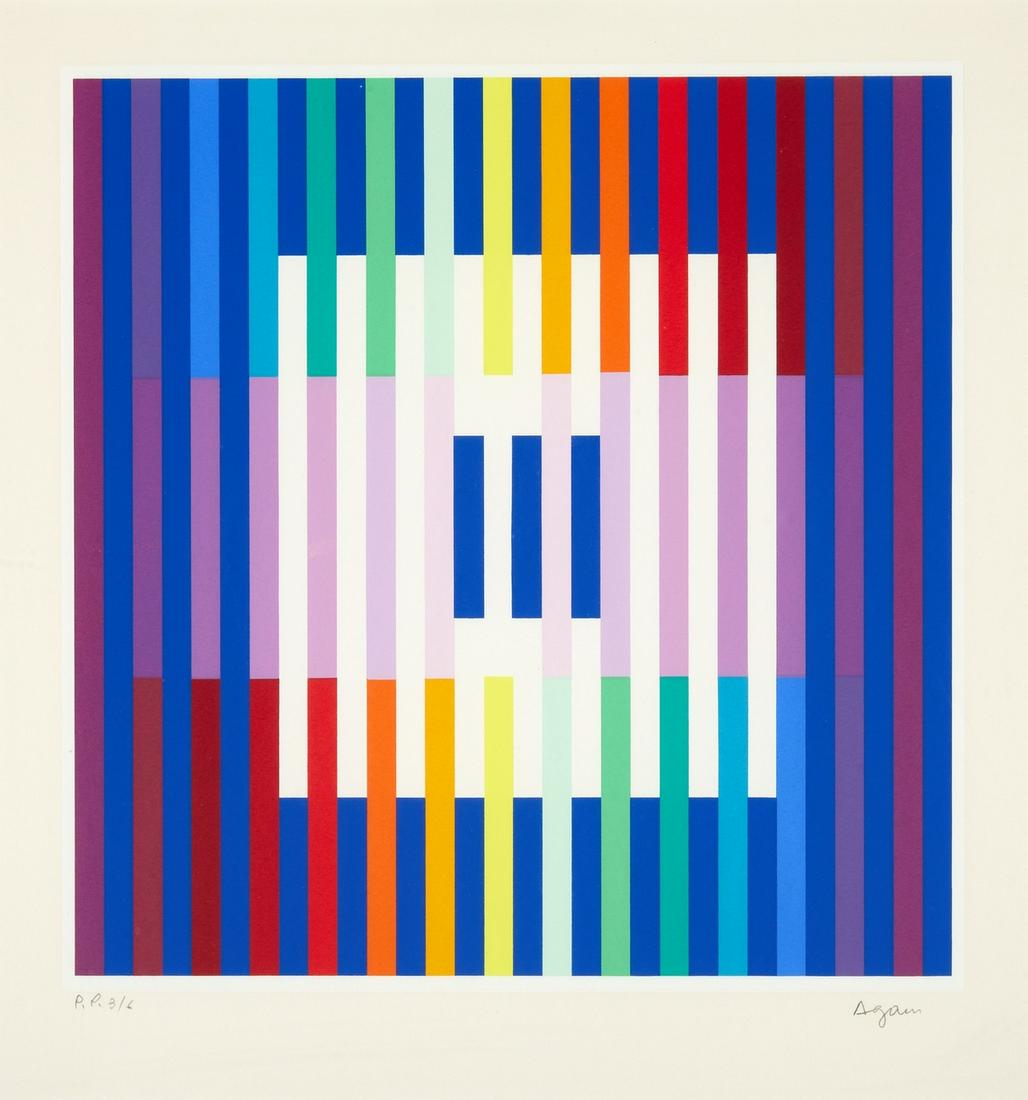 ** Yaacov Agam (b. 1928)  The Big Bang (1 of 7)