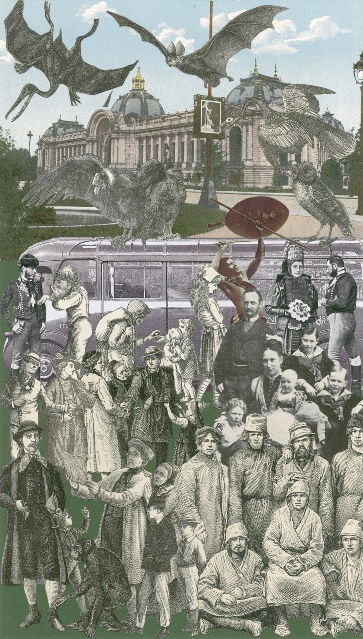 δ Peter Blake (b. 1932)  Paris-Charabanc Outing (1 of 1)