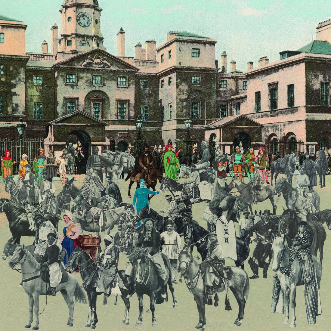 δ Peter Blake (b. 1932)  London - Horse Guards Parade (Horses and Horsemen) (1 of 1)
