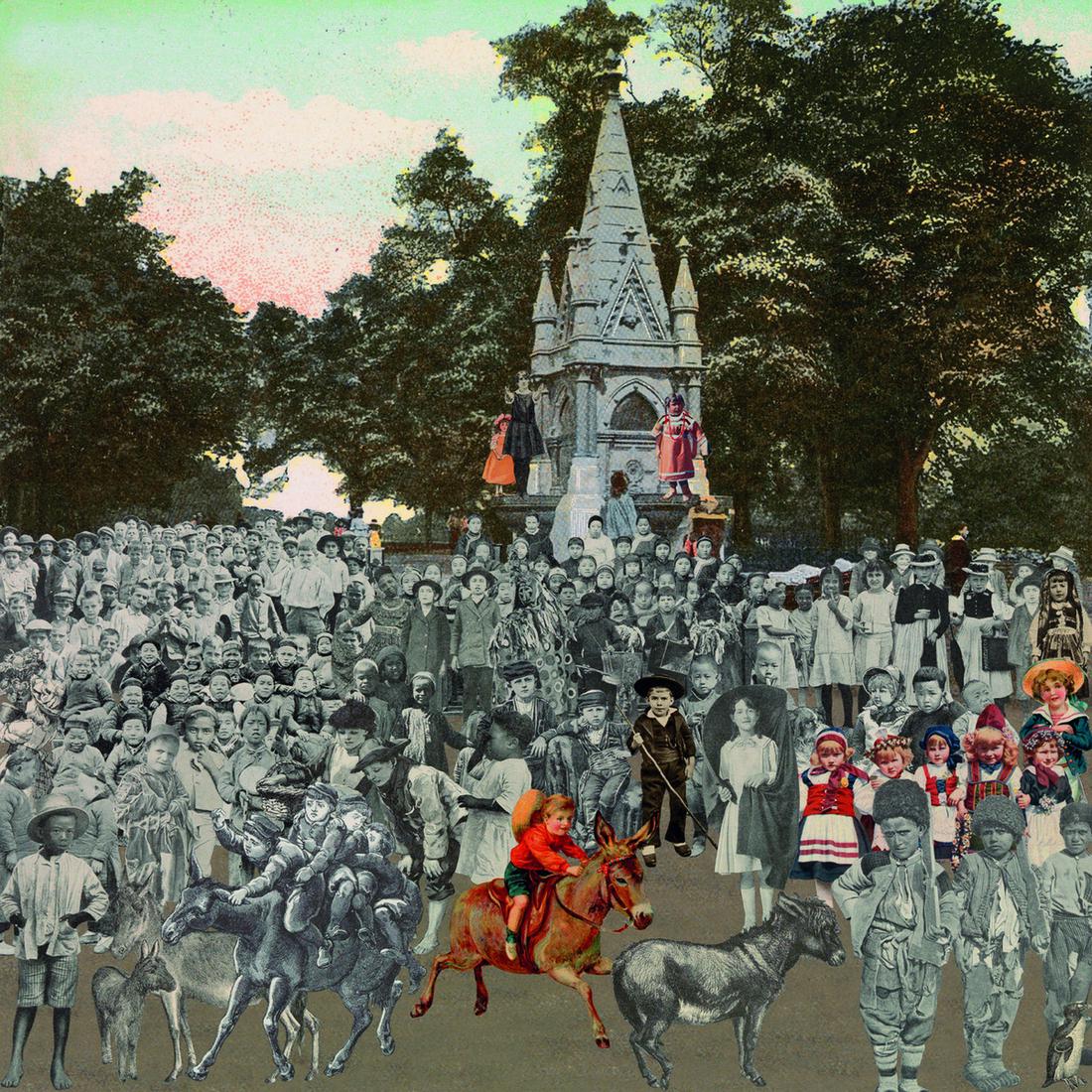δ Peter Blake (b. 1932)  London - Regent's Park (The Runaway Donkeys) (1 of 1)
