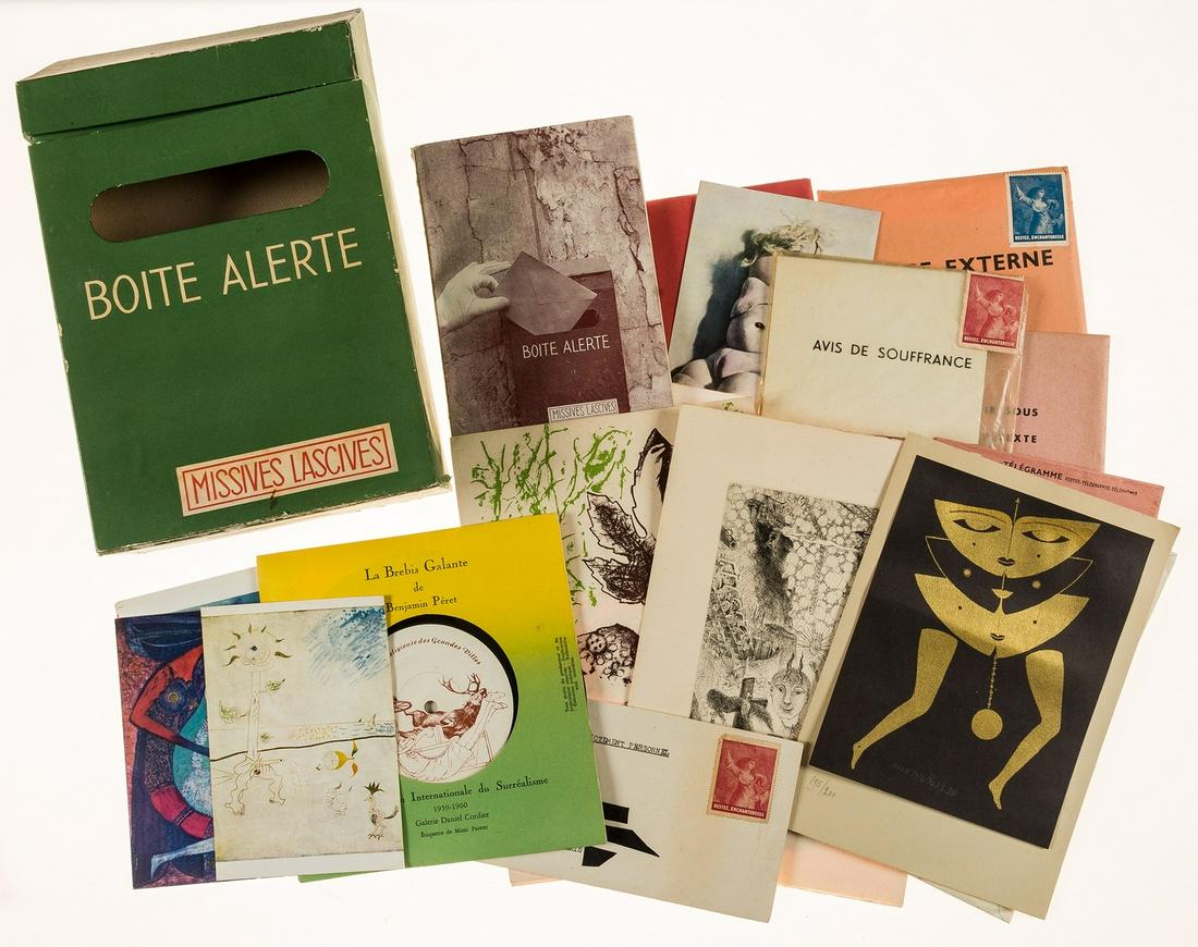δ Marcel Duchamp (1887-1968) and André Breton (1896-1966)  Boîte Alerte: Missives (1 of 1)