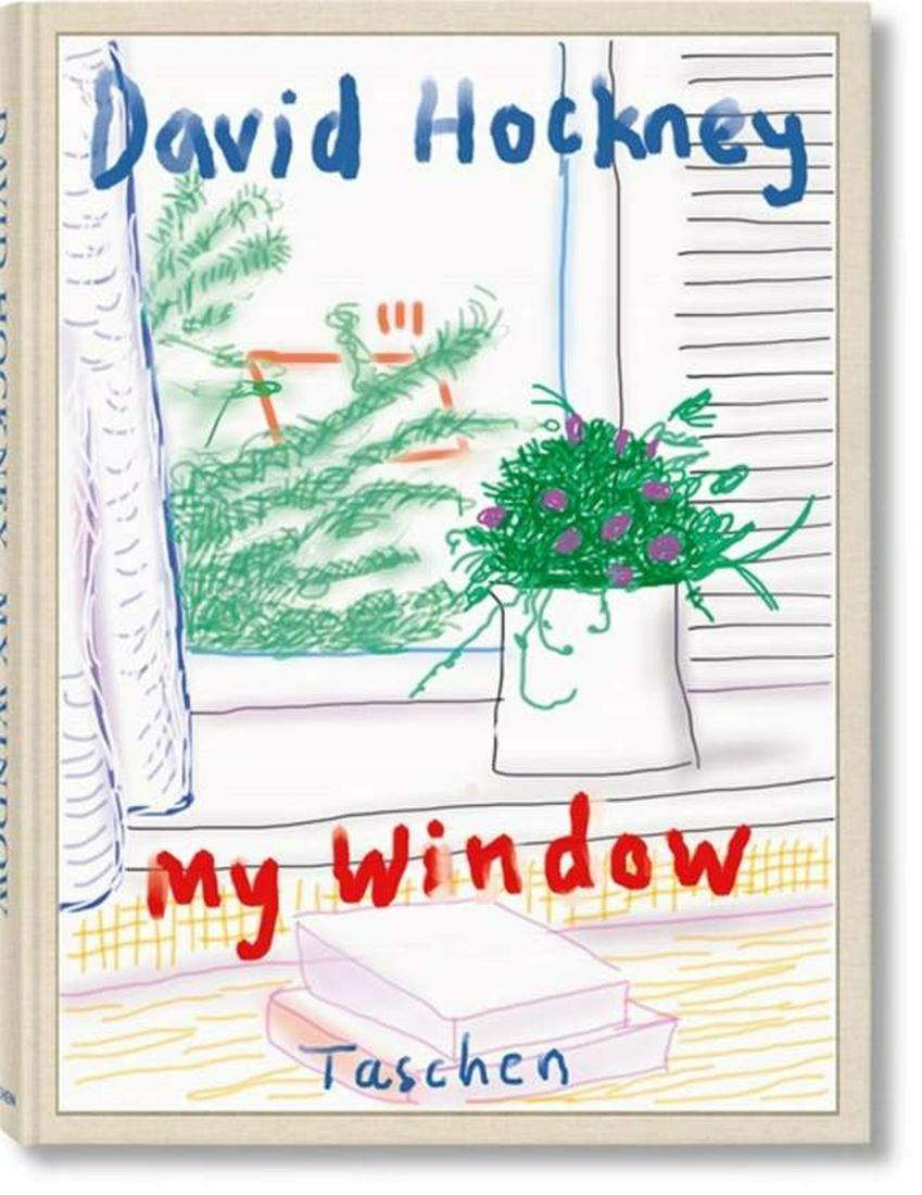 δ David Hockney (b. 1937) Baby Sumo. My Window: NO RESERVE δ David Hockney (b. 1937)Baby Sumo. My WindowThe book, 2019, signed in black ink, numbered from the edition of 1000, with title-page, text and illustrations, published by Taschen, Lond
