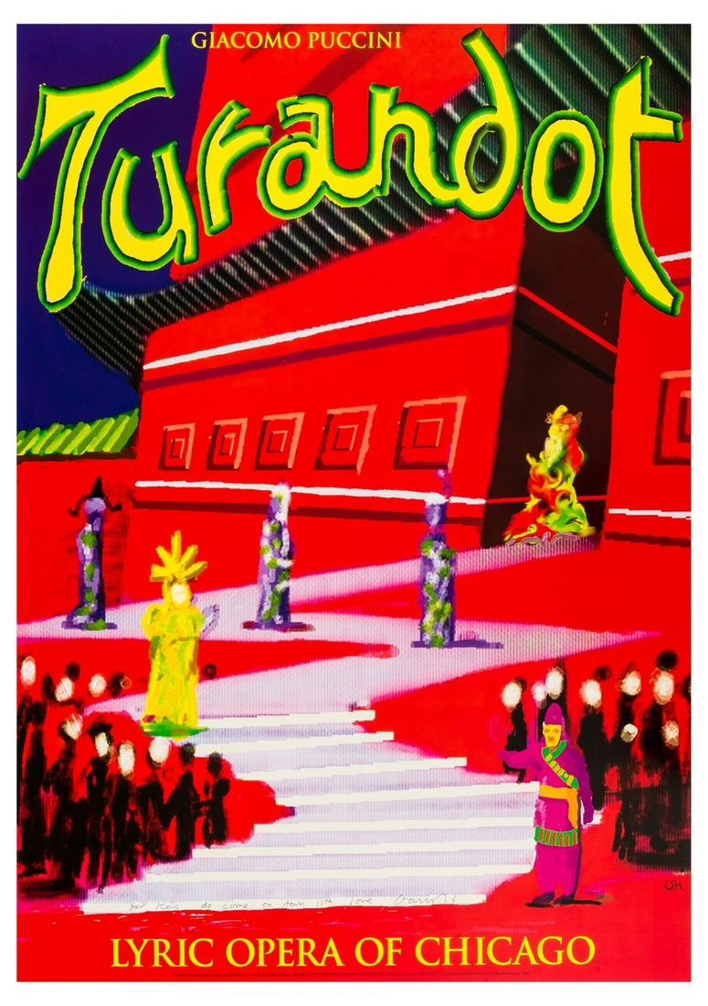 δ David Hockney (b. 1937)  Turandot (1 of 1)