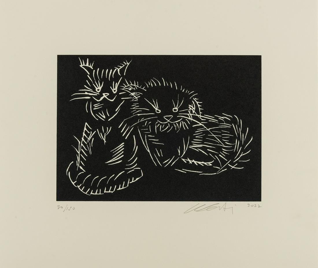 Ai Weiwei (b.1957)  Cats (Black) (1 of 1)