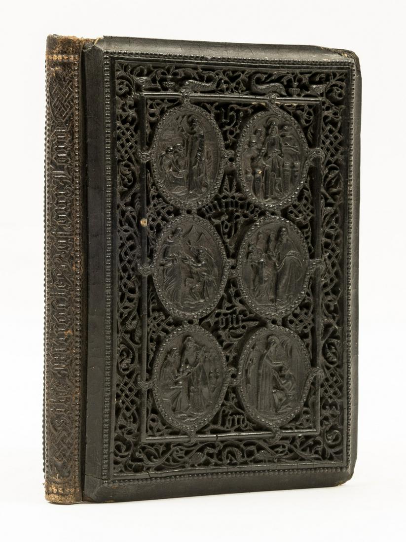 Humphreys (Henry Noel) The Parables of our Lord, chromolithographed illumination, original papier: [Humphreys (Henry Noel)] The Miracles of our Lord, chromolithographed title and text within illuminated decorative borders heightened with gold, 2 leaves of letterpress at end (lightly foxed), origina