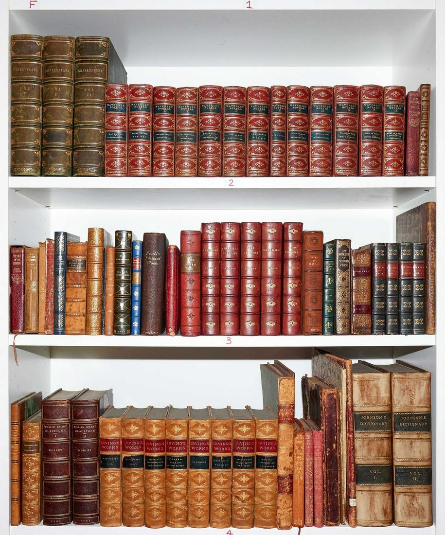 Bindings.- Johnson (Samuel) A Dictionary of the English Language, 2 vol., 1822; and others, bindings (1 of 1)