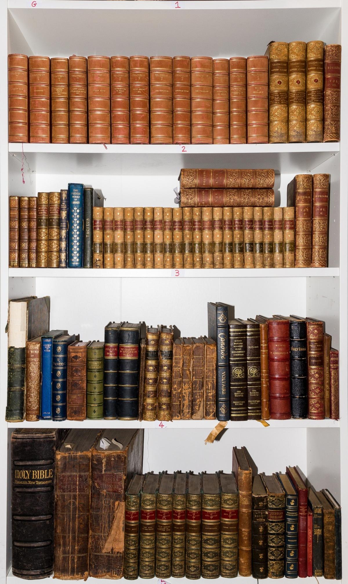 Bindings.- Eliot (George) Novels of ..., 8 vol. in 7, [c.1880]; and others (c.80) (1 of 1)