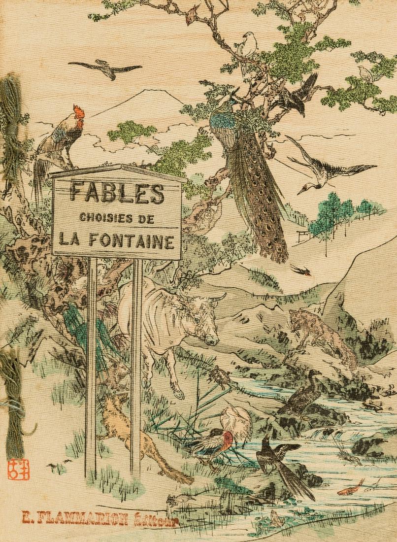 Magata (S.).- La Fontaine (Jean de) Fables Choisies, 2 vol., Tokyo, S. Magata, 1894. (1 of 1)