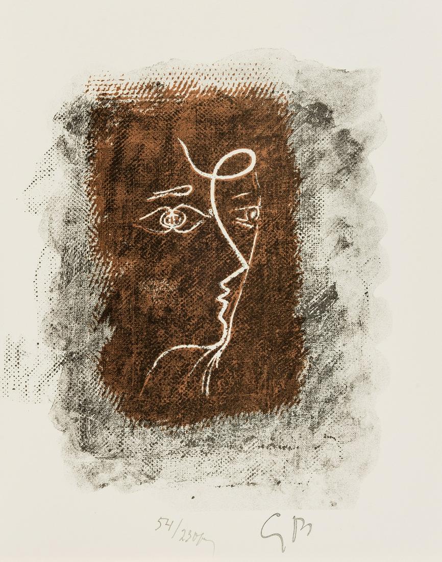 Braque (Georges).- Braque (Seibel C.) Braque Paulhan, one of 230 copies, 2 original lithographs by (1 of 1)