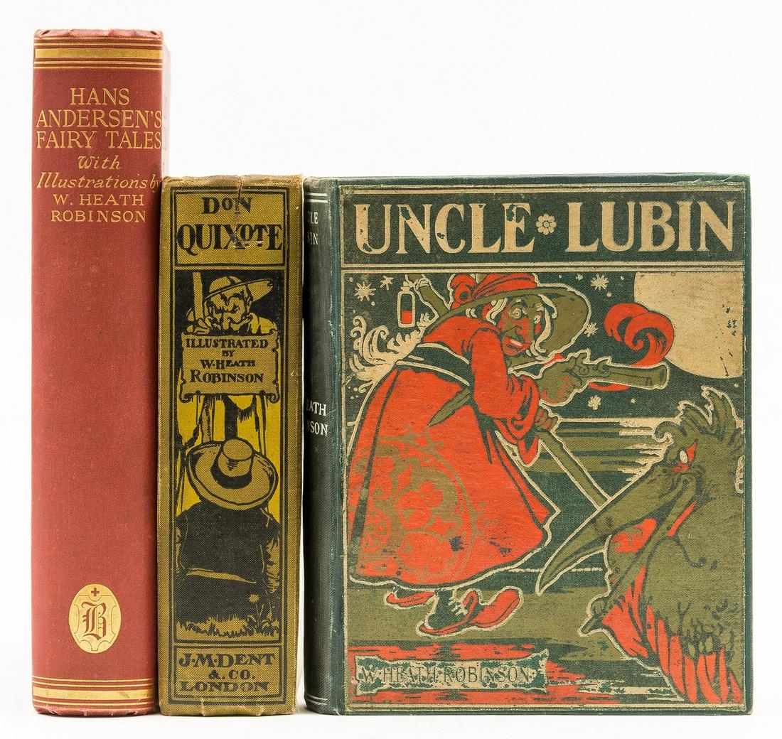 Robinson (William Heath) The Adventures of Uncle Lubin, first edition, 1902; and 2 others (1 of 1)