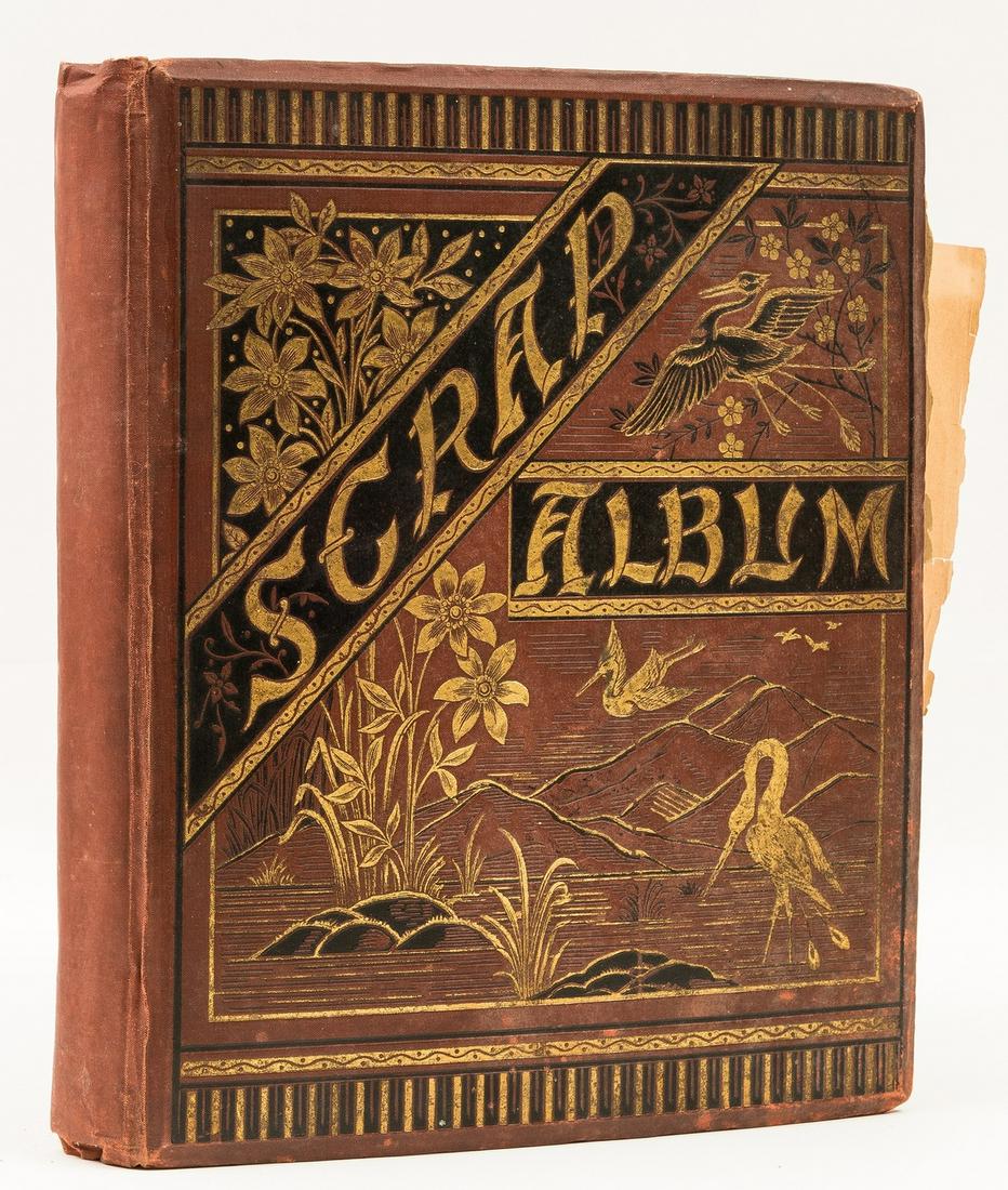 Scrap Album.- An album of programmes, flyers and newspaper clippings relating to the performing (1 of 1)