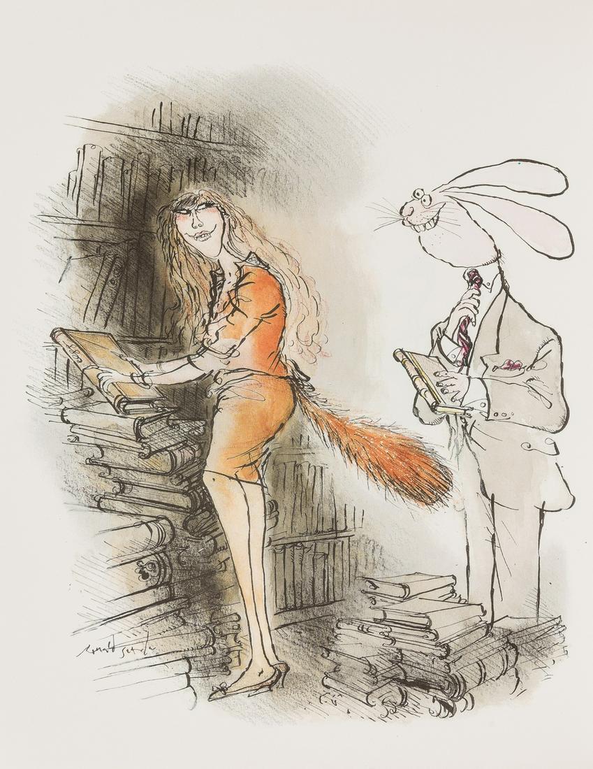 Searle (Ronald) Slightly Foxed - but still desirable, first edition, signed by the author, Souvenir (1 of 1)