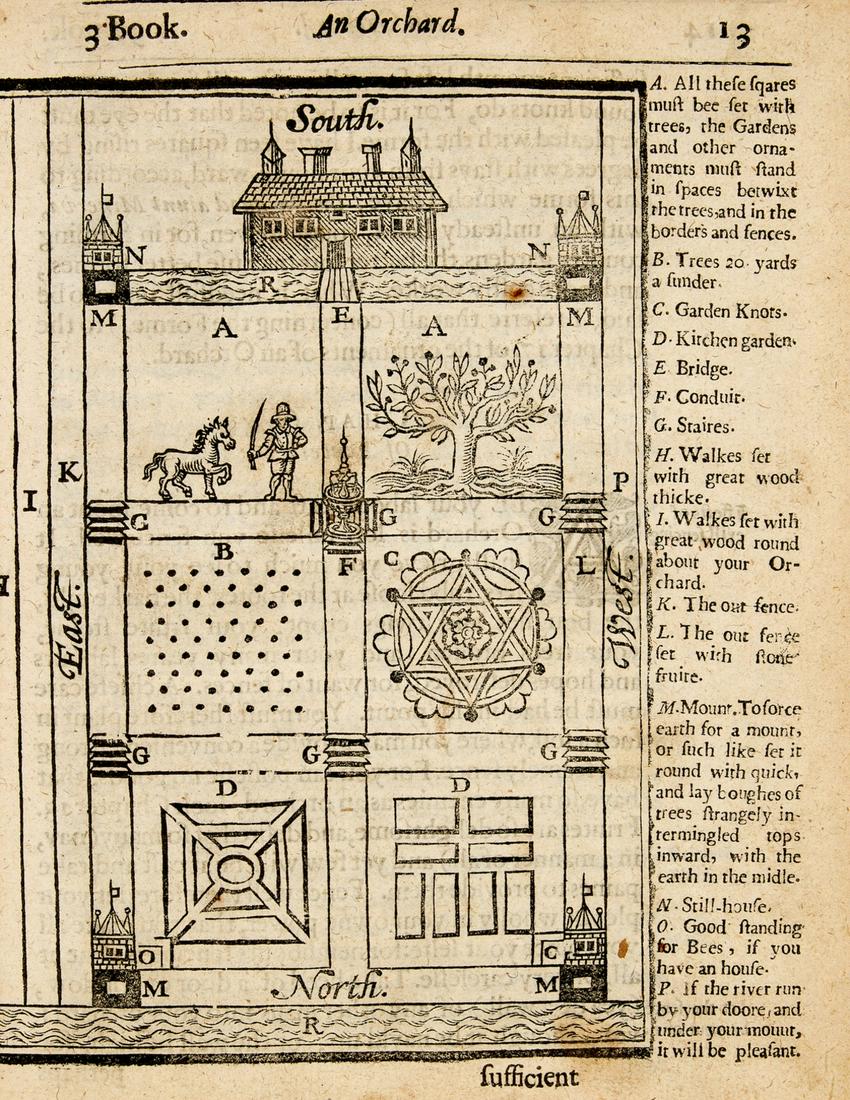 Bees.- Lawson (William) A new Orchard, and Garden; or, The best way for Planting, Grafting, and to (1 of 1)