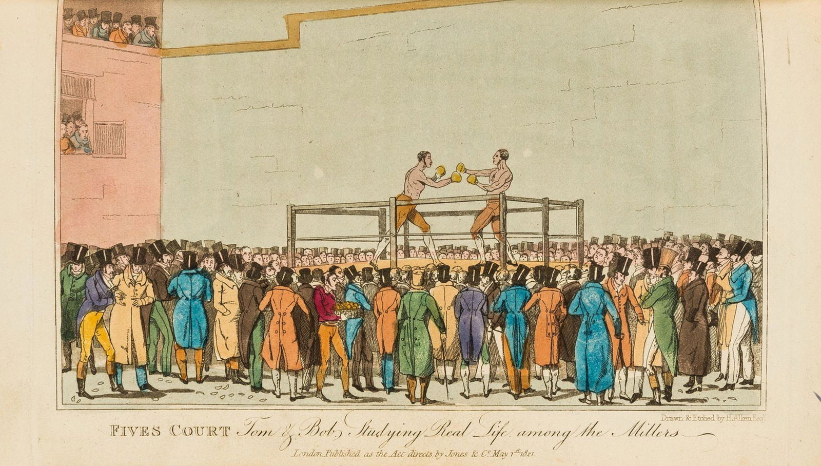 Egan (Pierce) Real Life in London, 2 vol., first edition, 1821-22. (1 of 1)