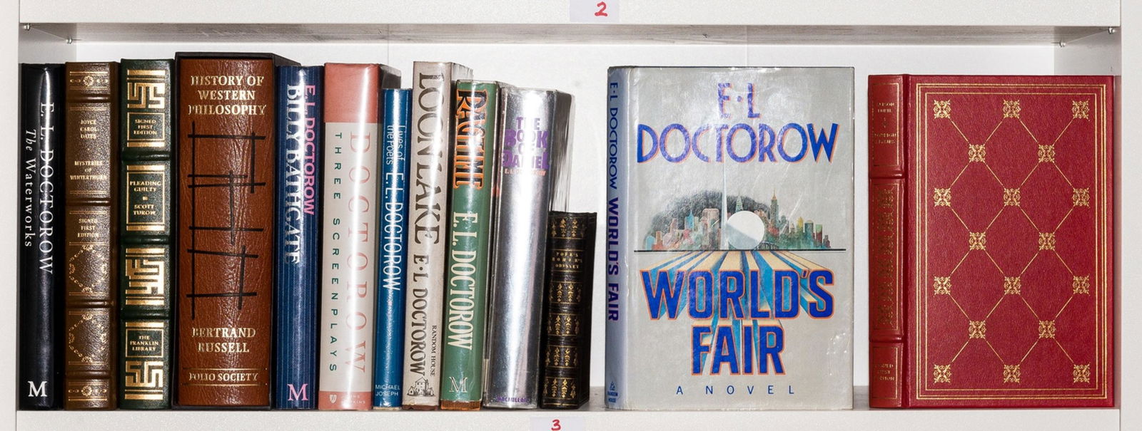 Doctorow (E. L. ) World's Fair, first edition, signed by the author, 1985; and 12 others, many first (1 of 1)