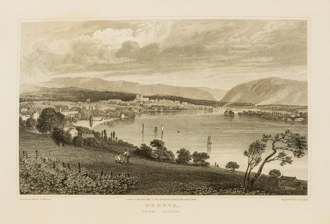 Europe.- Cockburn (Major James Pattison) Swiss Scenery, 1820; Batty (Elizabeth Frances) Italian (1 of 1)