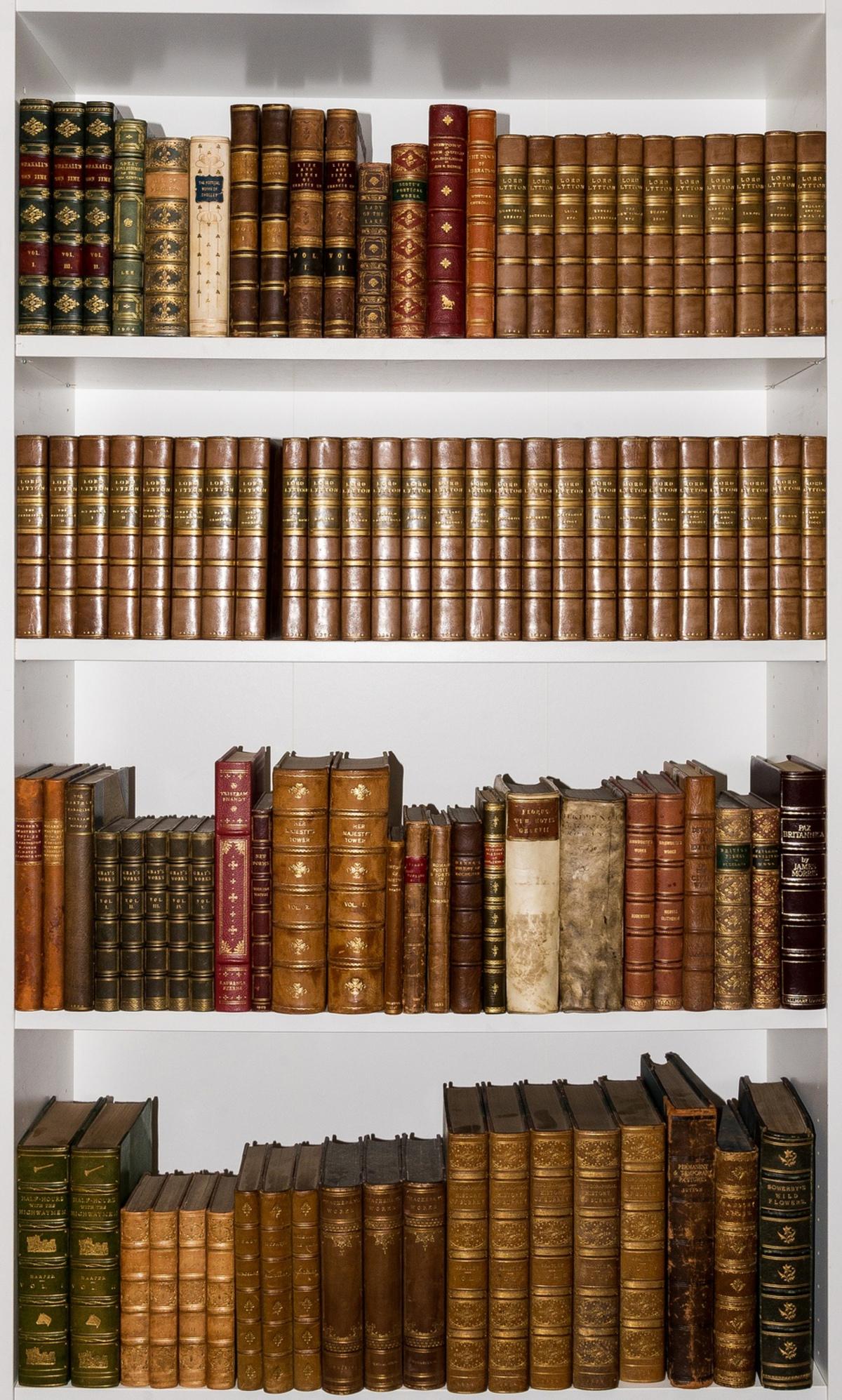 Bindings.- Lytton (Edward George Earle Bulwer) [The Works], 37 vol., 1873-75; and others (c.90) (1 of 1)