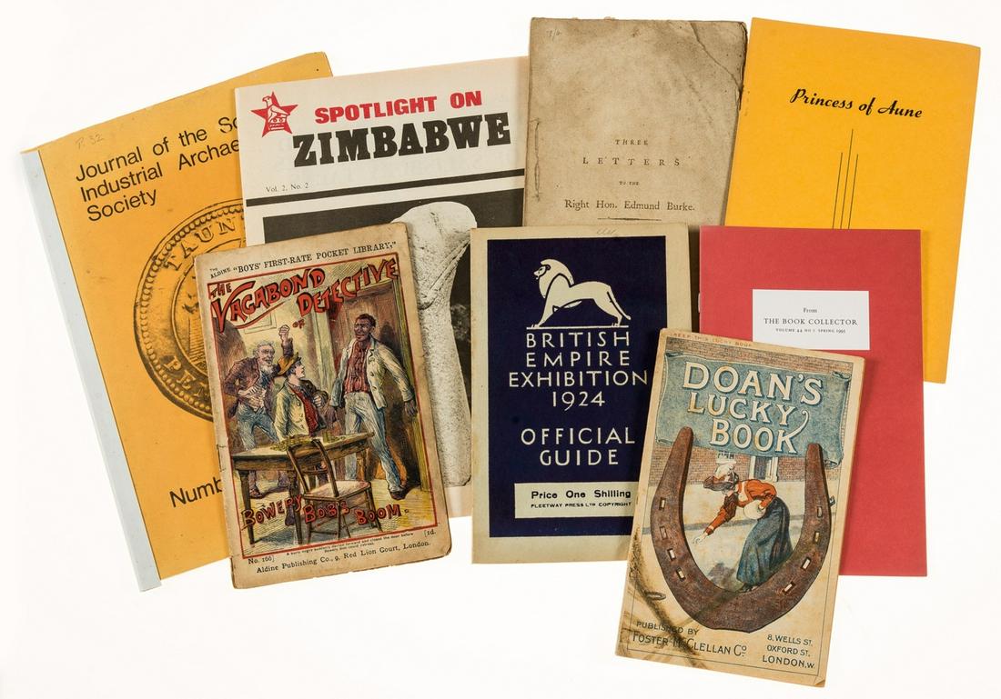 Lewis (Angelo) Conjurer Dick; or, The Adventures of a Young Wizard, [?c.1890]; and a small quantity (1 of 2)