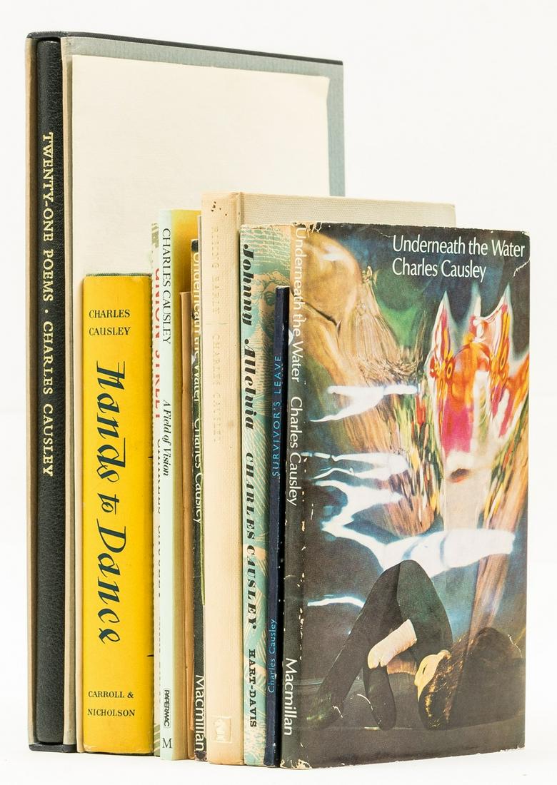 Causley (Charles) Twenty-One Poems, one of 75 copies signed by the author and illustrator from an (1 of 1)