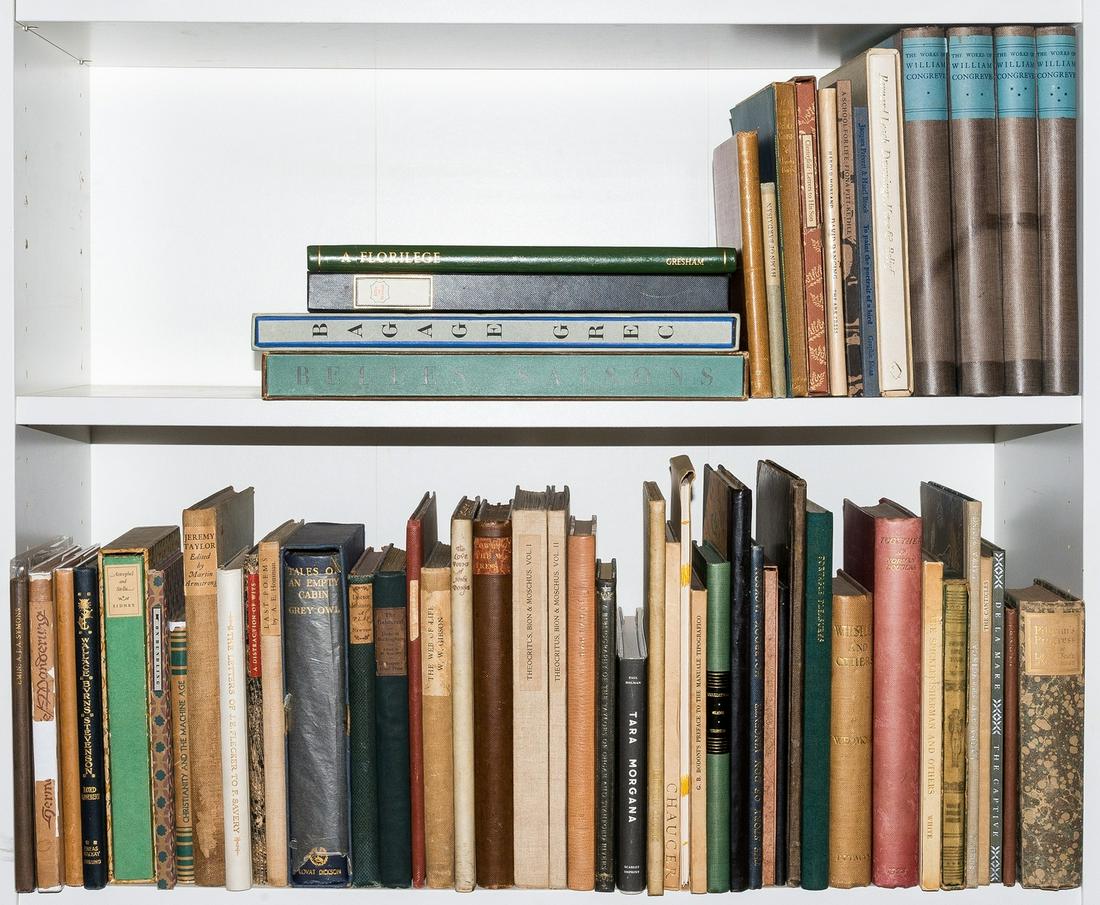 Congreve (William) The Complete Works ..., 4 vol., limited edition, The Nonesuch Press, 1923; and (1 of 1)