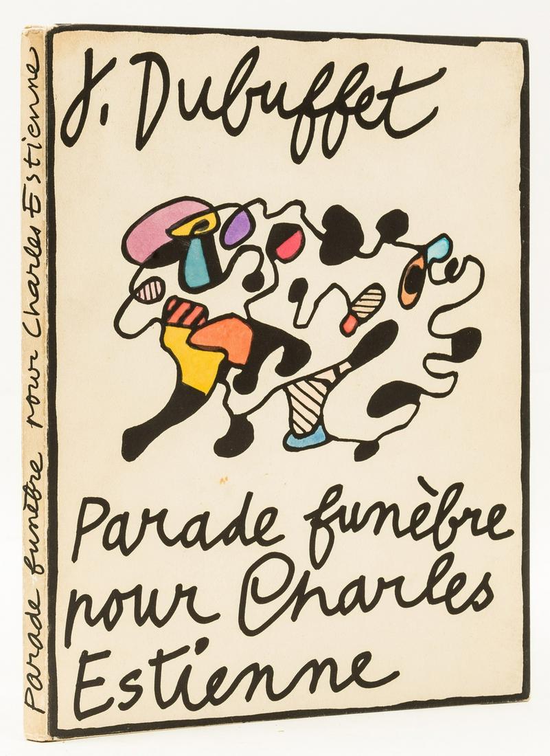 Dubuffet (Jean) Parade Funèbre pour Charles Estienne, Paris, editions Jeanne Bucher, 1967. (1 of 1)