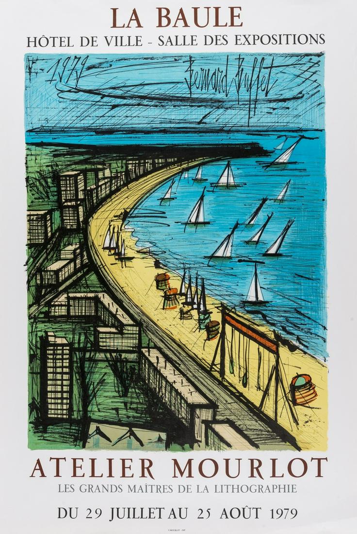 δ Bernard Buffet (1928-1999)  Atelier Mourlot La Baule (1 of 1)