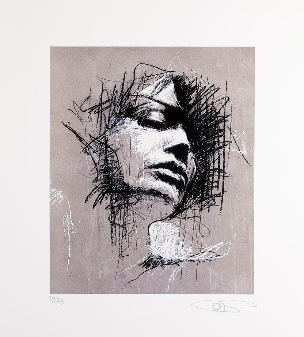 δ Guy Denning (b. 1965) The Spire: δ Guy Denning (b. 1965)The SpireGiclée print in colours, 2009, signed in pencil, numbered from the edition of 165, published by Red Propeller Gallery, Kingsbridge, with their blindstamp, wit