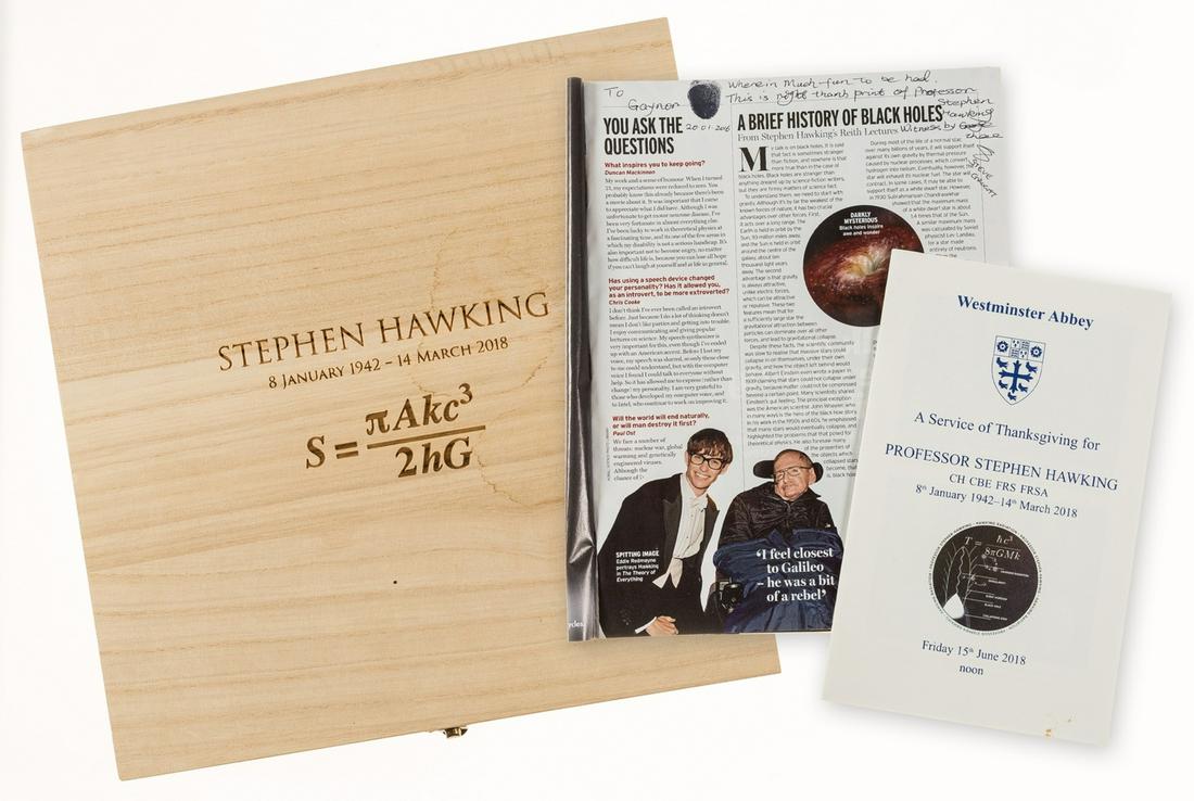 Hawking (Stephen).- Radio Times. Reith Lecture Exclusive Stephen Hawking: Our greatest brain talks (1 of 3)