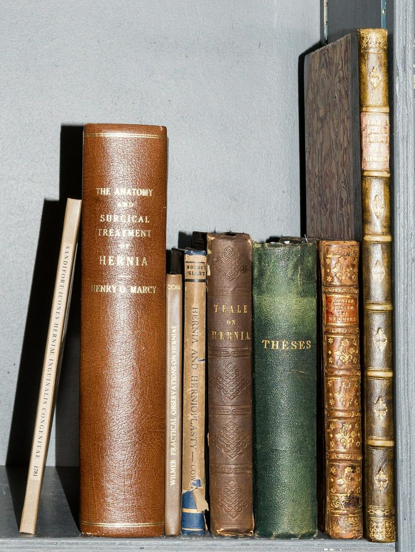 Hernia.- Marcy (Henry O.) The Anatomy and Surgical Treatment of Hernia, first edition, New York, (1 of 1)