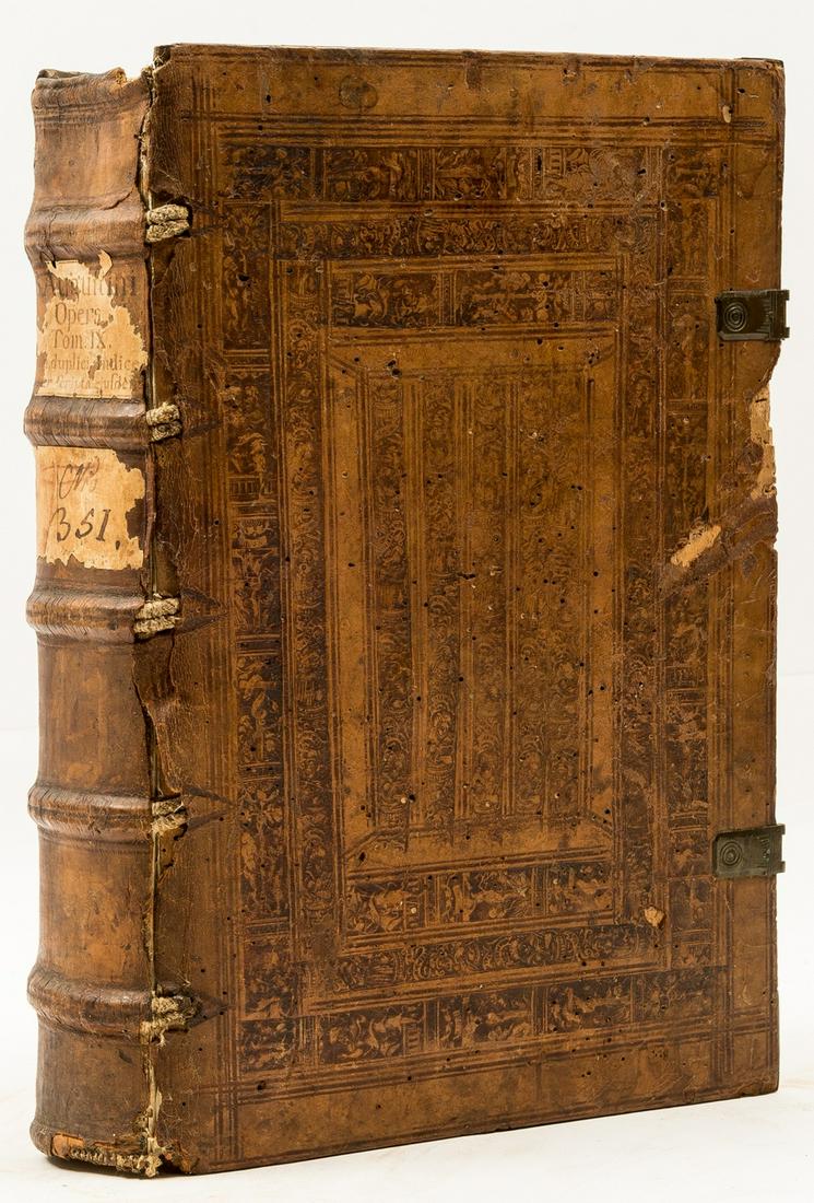 Augustinus (Aurelius, Saint) Nonus Tomus Operum ... Hipponensis episcopi, continens illus tractatus (1 of 2)