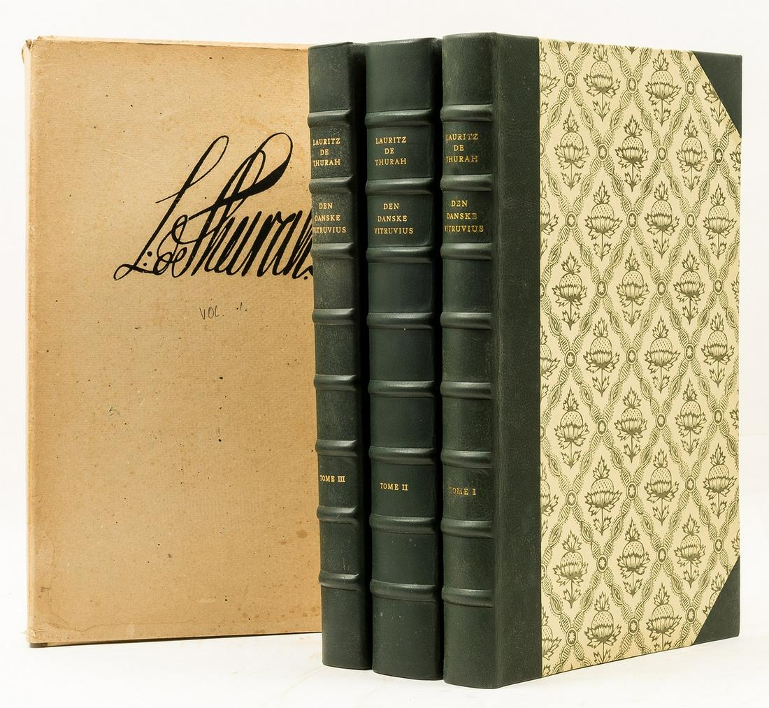 Thurah (Lauritz de ) Den Danske Vitruvius, 3 vol., 1966. (1 of 1)