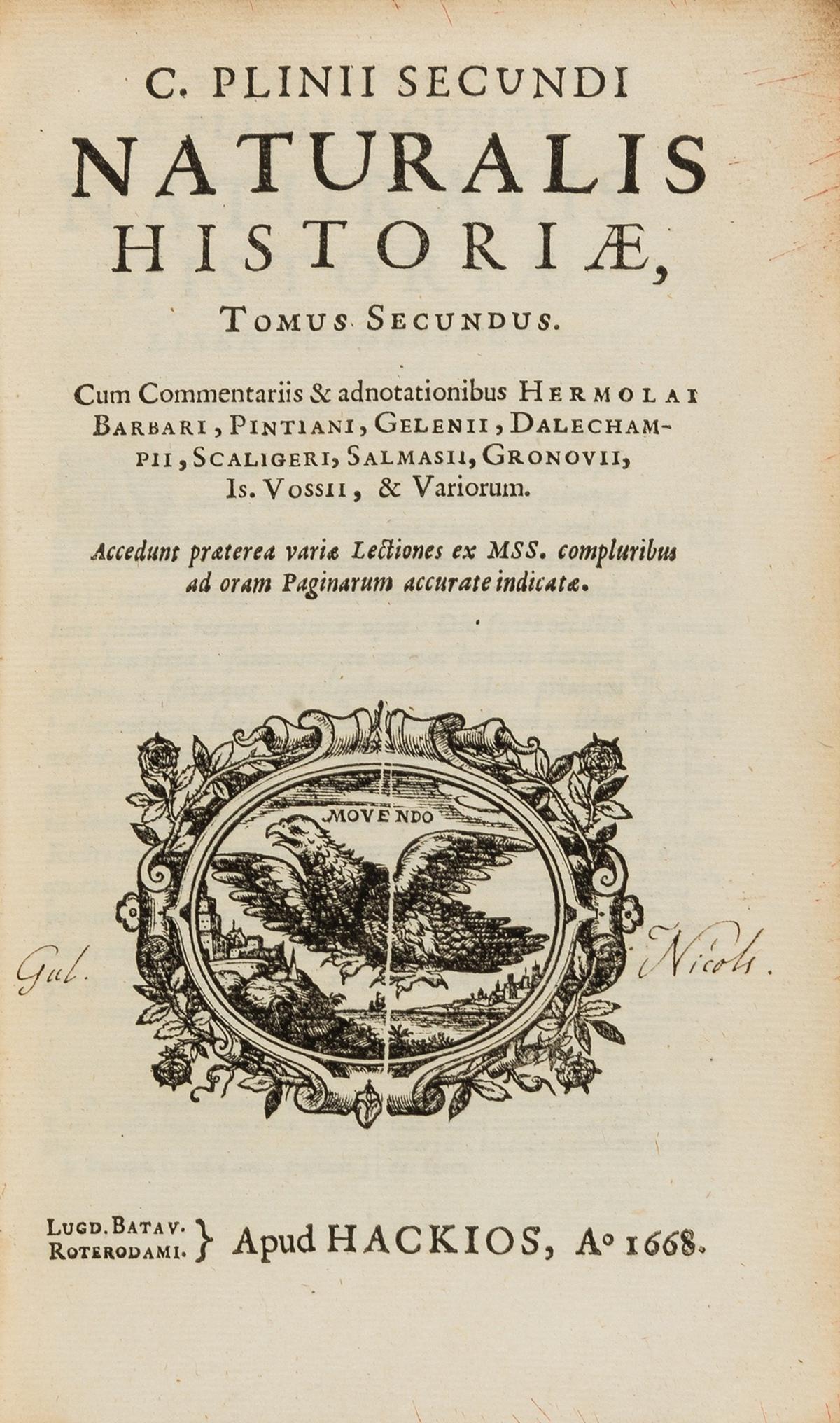 Herodotus. Historion logoi [graece]...Historiarum libri IX, E.Horton & J.Grover, 1679 & others, (1 of 1)