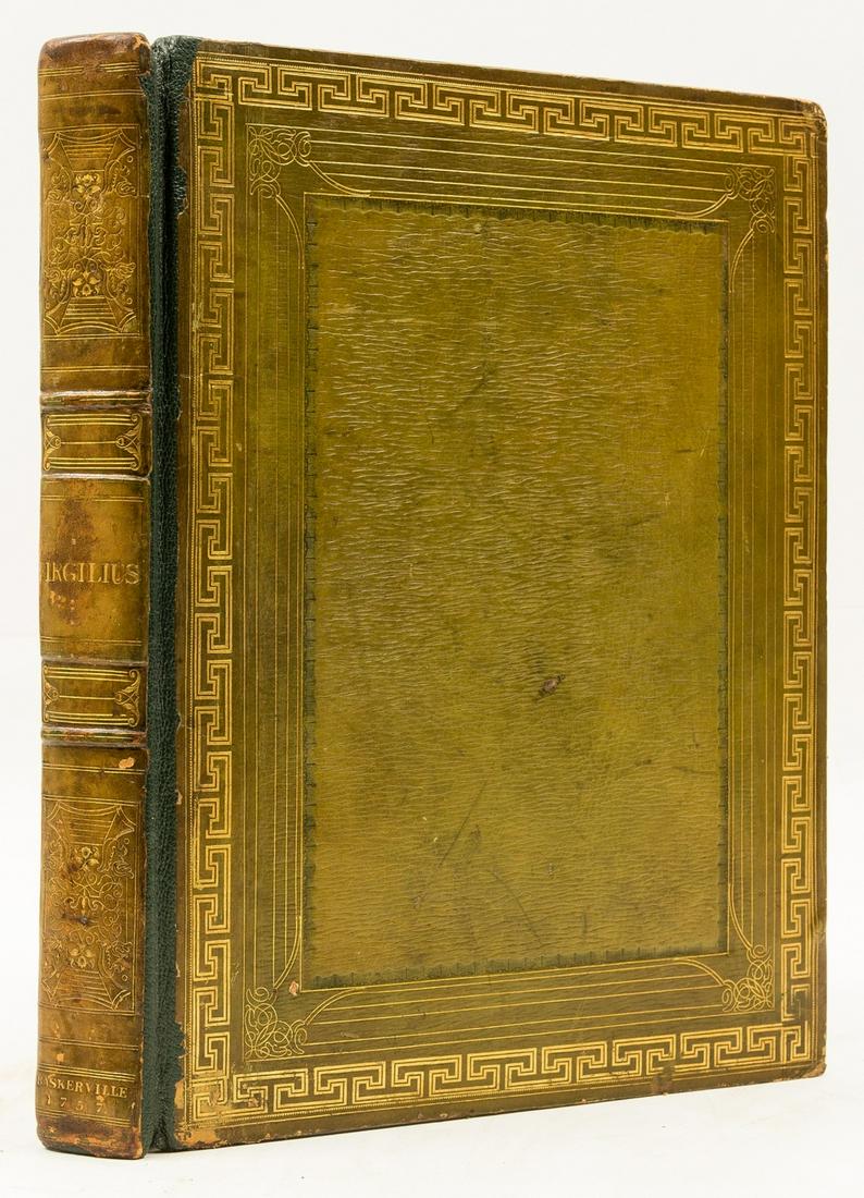 Baskerville.- Virgilius Maro (Publius) Bucolica, Georgica et Aeneis, second Baskerville edition, (1 of 1)