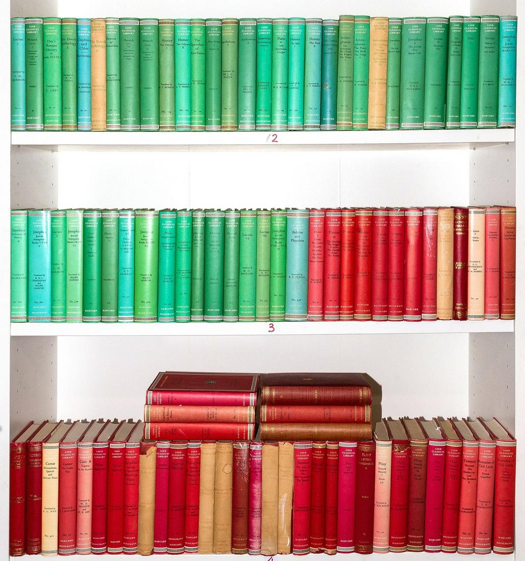 Classics.- [Loeb Classical Library], 97 vol., mixed editions, c.1970-85. (1 of 1)
