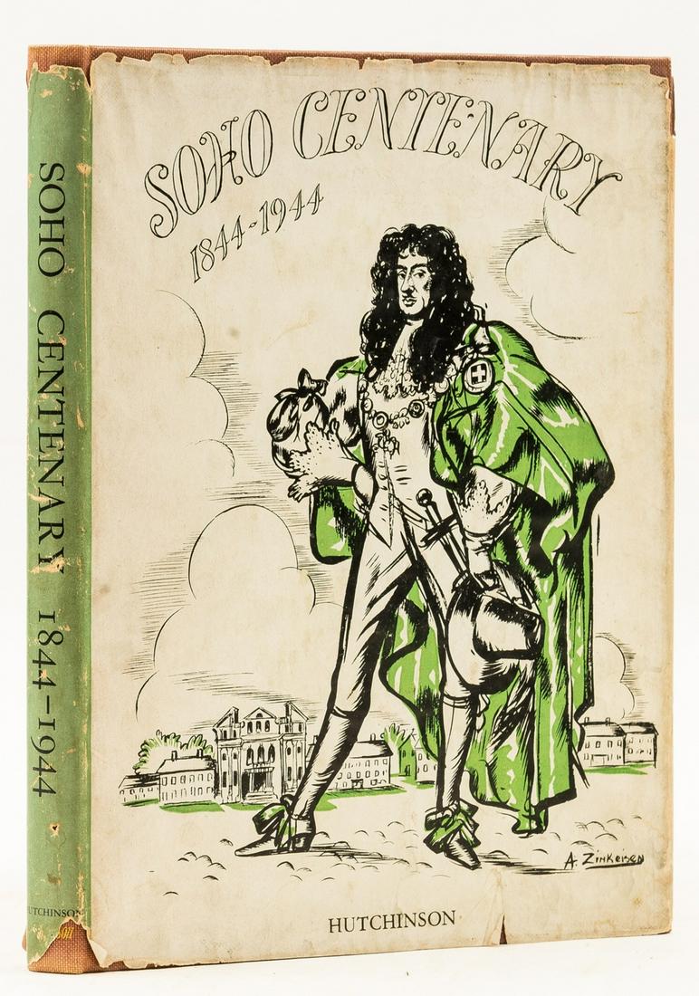 Bowen (Elizabeth) Hubert Floss, John Cole and others. Soho Centenary 1844-1944 A Gift from Artists, (1 of 1)