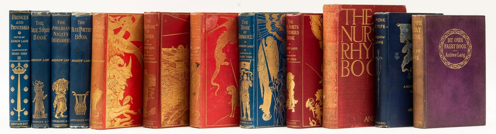 Lang (Andrew) The Book of Princes and Princesses, first edition, 1908 and 11 first editions by the (1 of 1)