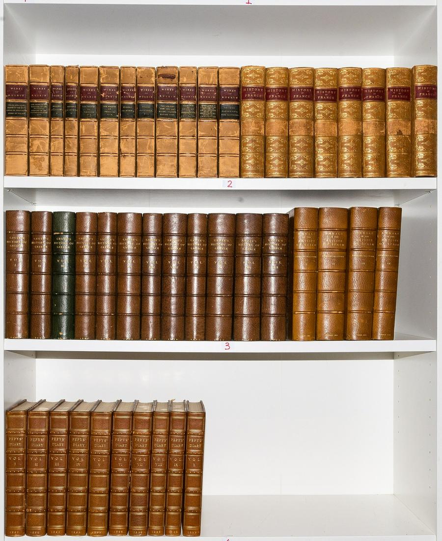 Bindings.- Grote (George) A History of Greece, 12 vol., 1846; and others similar (44) (1 of 1)