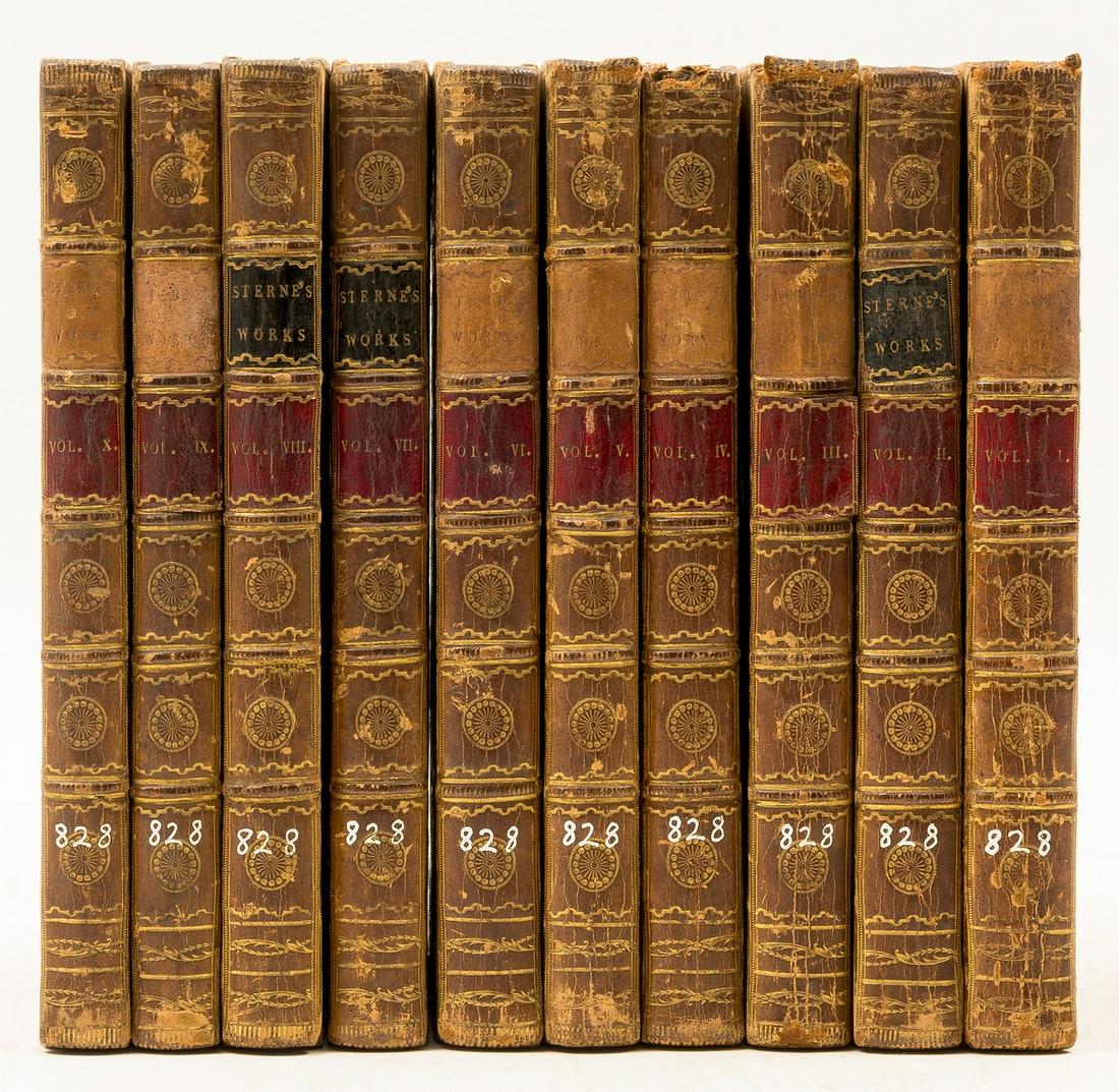 Sterne (Laurence) The Works..., 10 vol., J. Rivington &c., 1788. (1 of 1)