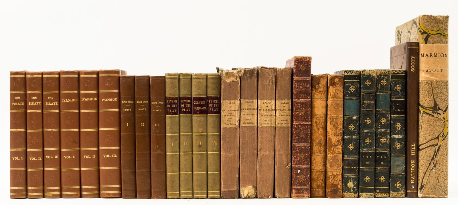 Scott (Sir Walter) Ivanhoe, 3 vol., first edition, 1820; and 23 others by the same (26) (1 of 1)