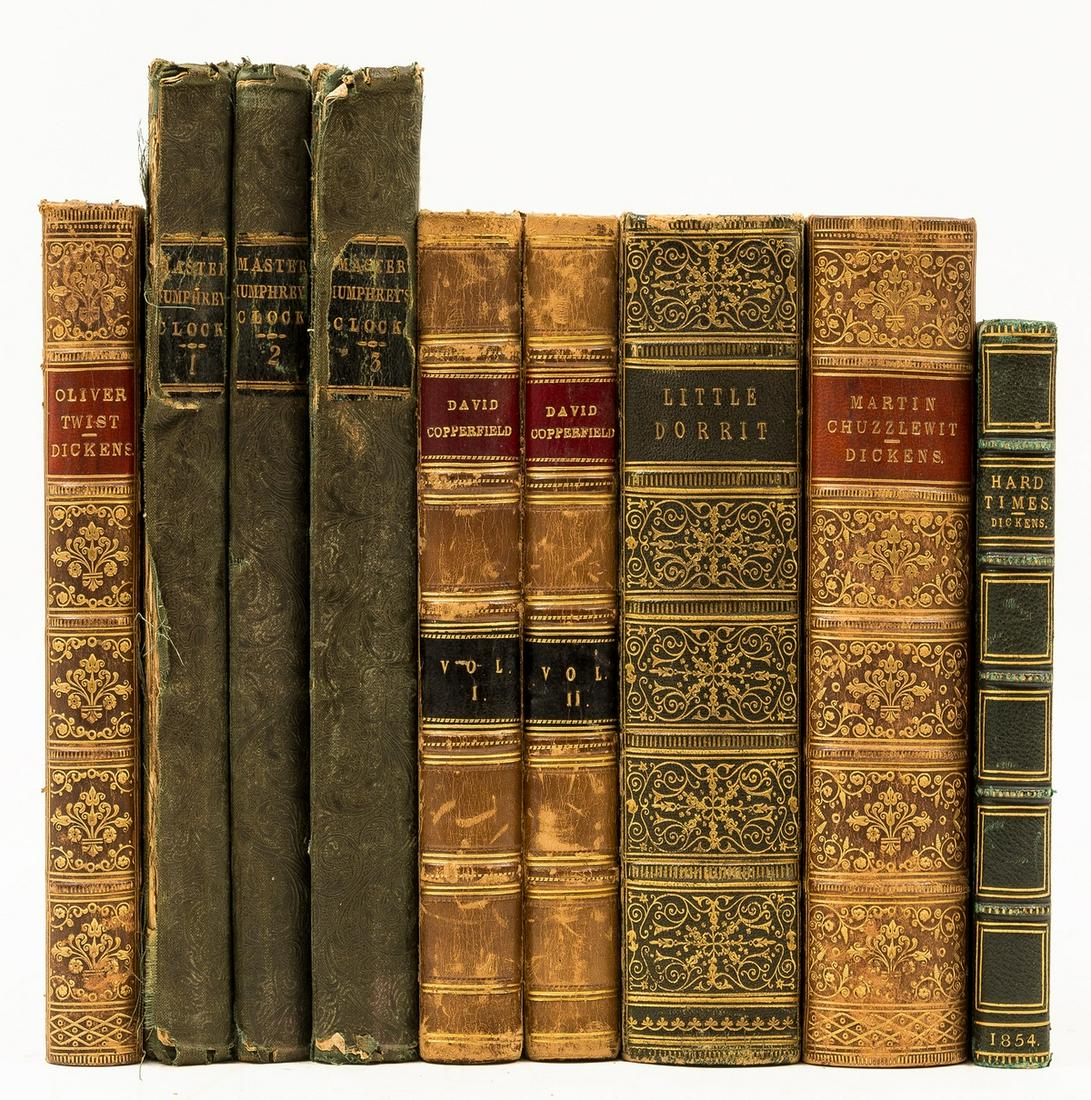 Dickens (Charles) The Adventures of Oliver Twist, New Edition, Revised, 1846; and 8 others, Dickens (1 of 1)