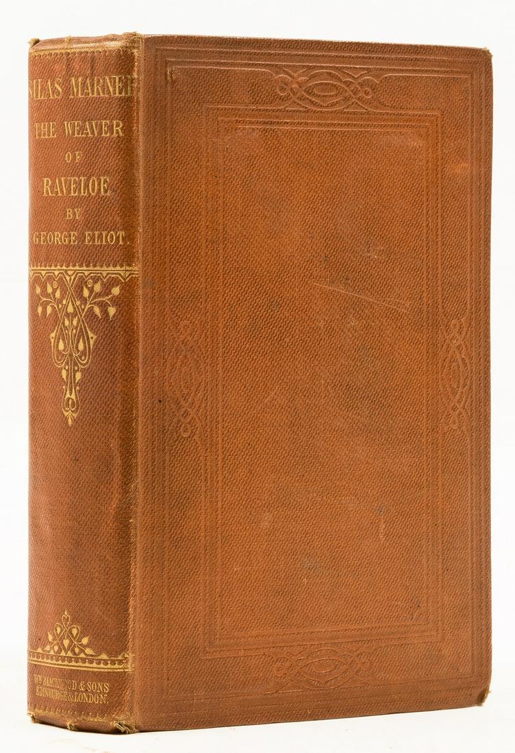 [Evans (Marian)], "George Eliot". Silas Marner: The Weaver of Raveloe, first edition, 1861. (1 of 1)