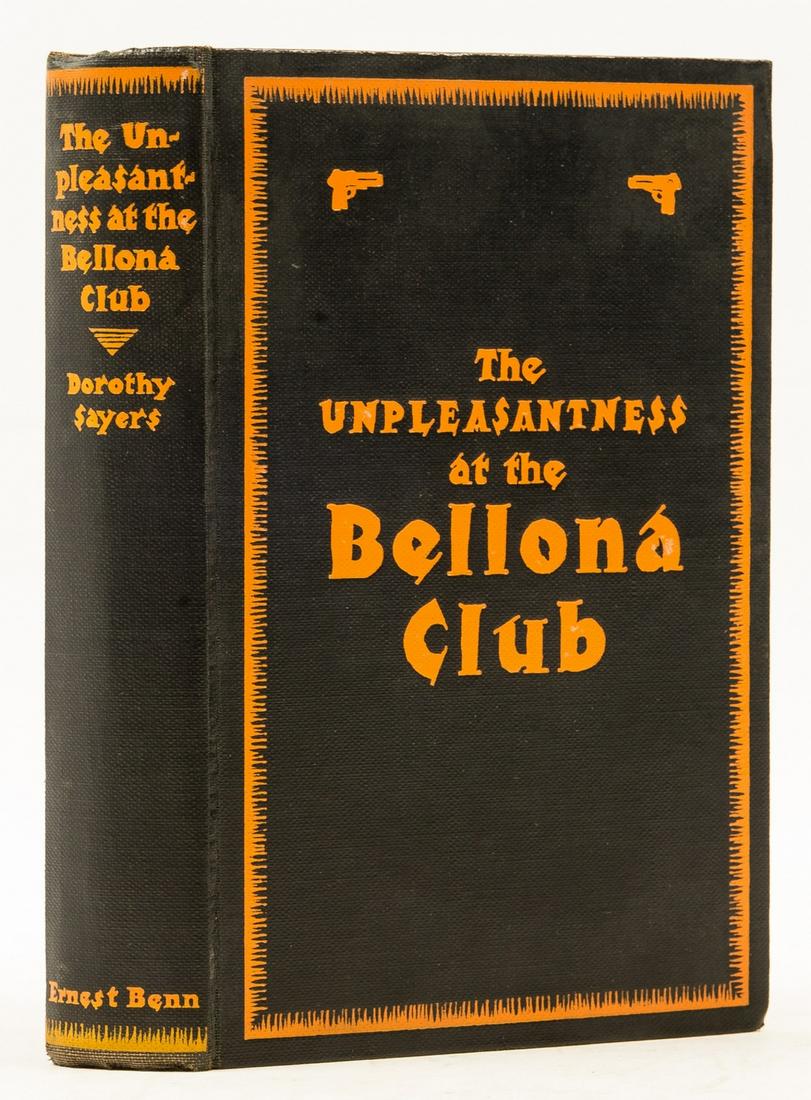 Sayers (Dorothy L.) The Unpleasantness at the Bellona Club, first edition, 1928. (1 of 1)