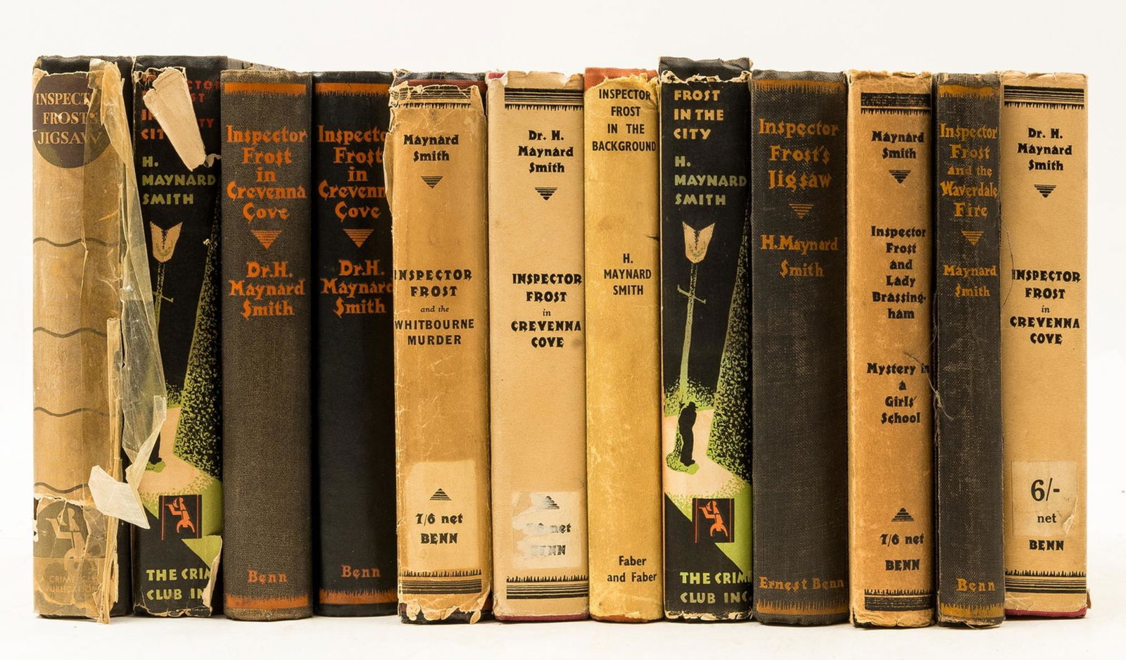 Smith (Herbert Maynard) Inspector Frost's Jigsaw, first edition, 1929; and 11 others (12) (1 of 1)