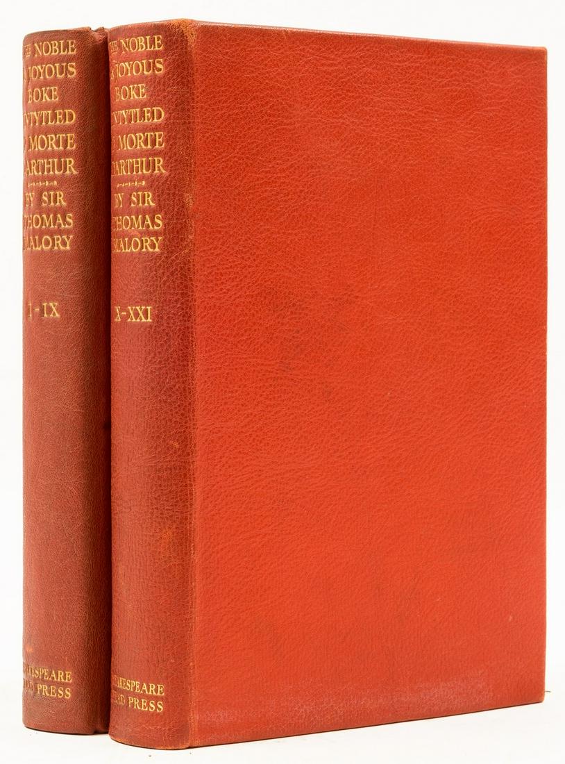 Shakespeare Head Press.- Malory (Sir Thomas) The Noble & Jouous Boke Entytled Le Morte Darthur, 2 (1 of 1)