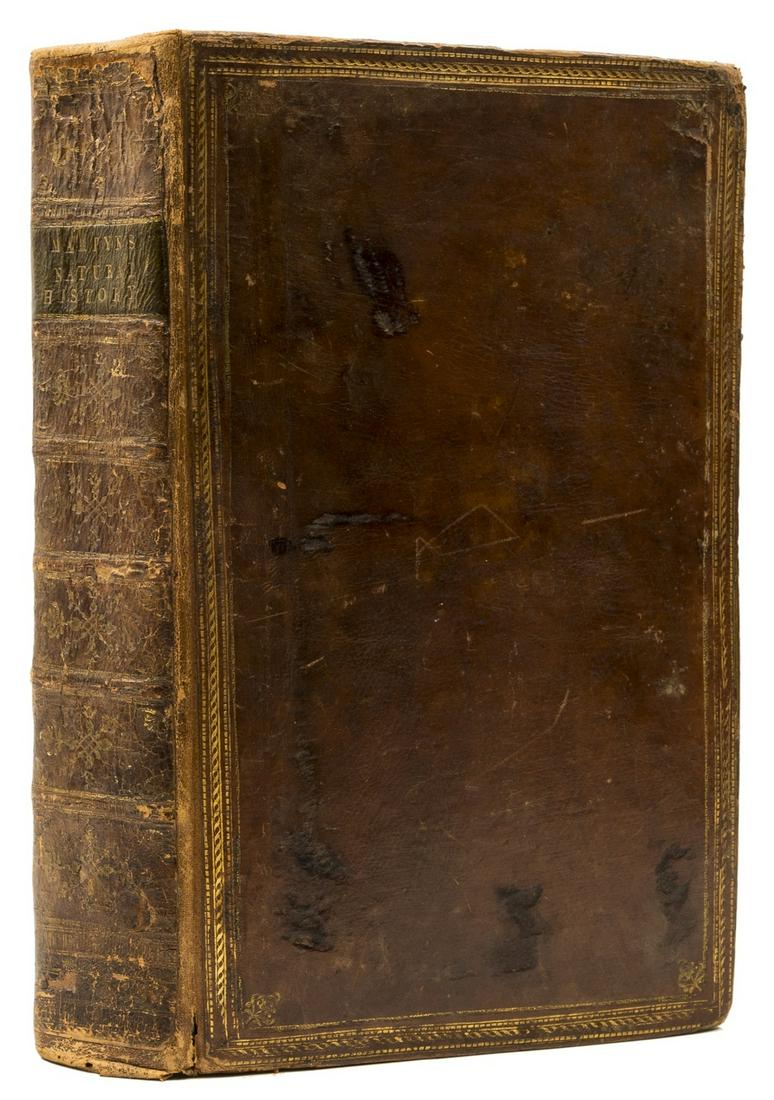 Martyn (William Frederick) A New Dictionary of Natural History; or, Compleat Universal Display of: Martyn (William Frederick) A New Dictionary of Natural History; or, Compleat Universal Display of Animated Nature, 2 vol. bound in 1, titles in red and black, 100 hand-coloured engraved plates, most w