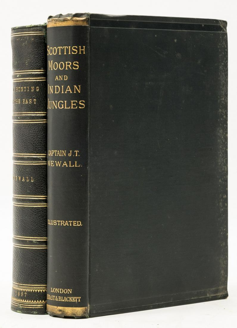 Hunting.- Newall (Captain J. T.) Scottish Moors and Indian Jungles, 1889; and another by the same (1 of 1)